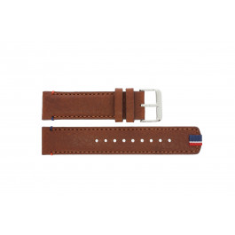 Horlogeband Tommy Hilfiger TH-248-1-14-1685 / TH1791066 / TH679301739 Leder Bruin 22mm