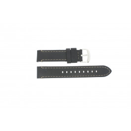 Horlogeband Timex TW2P58800 Leder Zwart 20mm