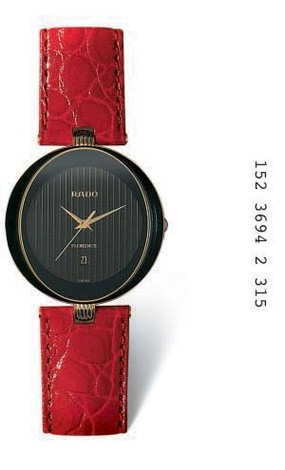 Horlogeband Rado 01.152.3694.2.315 Leder Rood 18mm