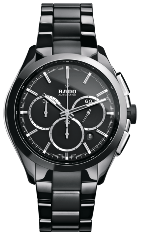 Horlogeband Rado 01.650.0275.3.015 / R32275152 Titanium Zwart