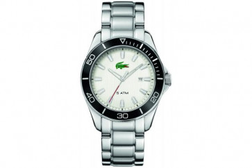 Lacoste horlogeband 2010444 / 2010448 / LC-31-1-27-0150 Staal Staal / RVS 22mm