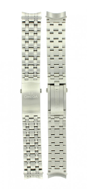 Horlogeband Omega 212.30.44.50.03.001 Staal 21mm