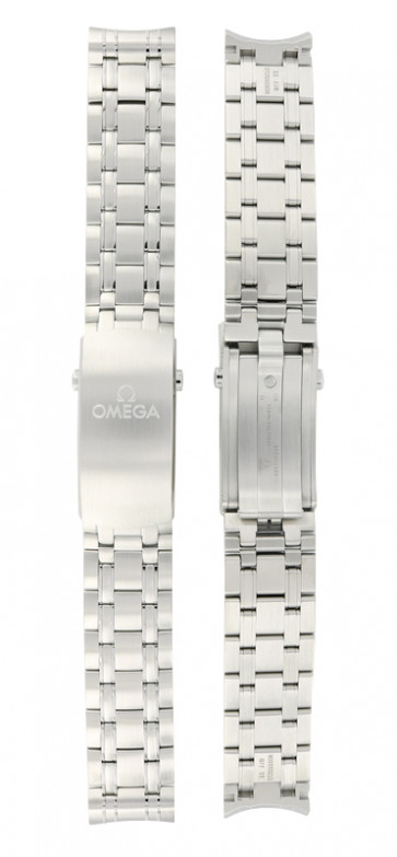 Horlogeband Omega 210.30.42.20.01.001 / 020STZ010100 Staal 20mm
