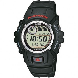 Casio horlogeband 10062433 G-Shock Kunststof Zwart 24mm 