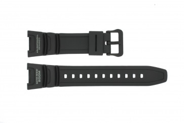 Horlogeband Casio SGW-100-1V10304195 Silicoon Zwart 24mm