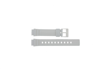 Casio horlogeband 10406536 Kunststof Wit 14mm 
