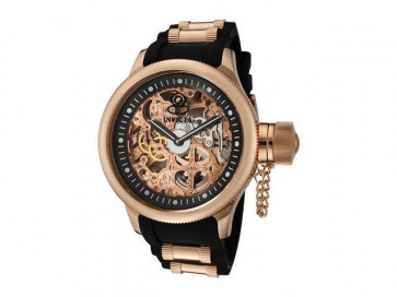 Horlogeband Invicta 1090.01 Rubber Zwart