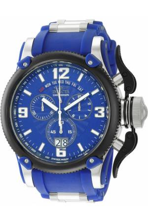 Invicta horlogeband 12440.01 Rubber Blauw