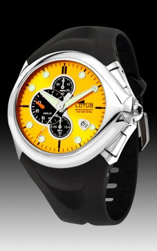 Horlogeband Lotus 15326-4 Rubber Zwart 14mm