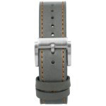 Horlogeband Prisma 1591 Leder Grijs 22mm