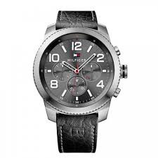 Horlogeband 679301774 / 1774 Leder Zwart 24mm