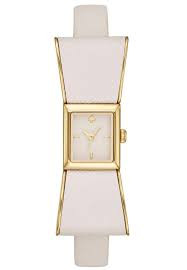 Horlogeband Kate Spade New York 1YRU0898 Leder Beige 10mm