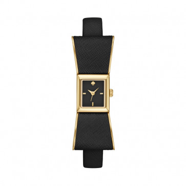 Horlogeband Kate Spade New York 1YRU0899 Leder Zwart 10mm