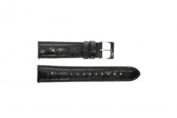 Horlogeband Lacoste 2000603 / LC-47-3-14-2233 Leder Zwart 18mm