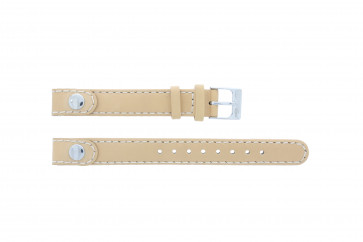 Horlogeband Lacoste 2000385 / LC-05-3-14-0009 / BE Leder Beige 12mm