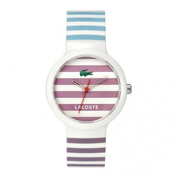 Lacoste horlogeband 2010564 / LC-46-1-29-2224 Rubber Multicolor 14mm