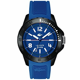 Lacoste horlogeband 2010716 / LC-75-1-29-2467 Rubber Blauw 22mm
