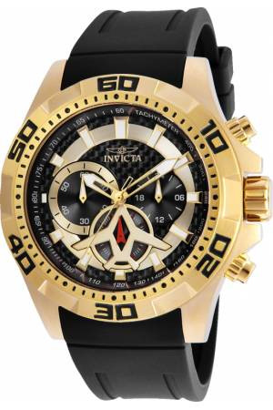 Horlogeband Invicta 21738.01 Rubber Zwart
