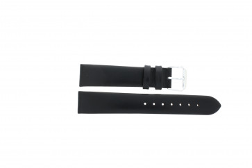 Horlogeband Universeel 241R.01 / 188R.01 Leder Zwart 12mm