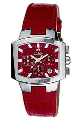 Horlogeband Breil 2519750616 Leder Rood