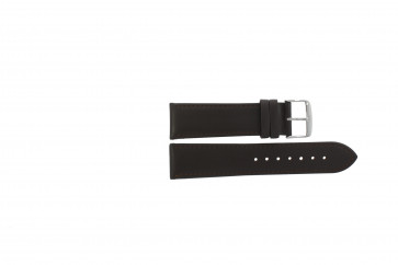 Horlogeband Universeel 283R.02 Leder Bruin 24mm