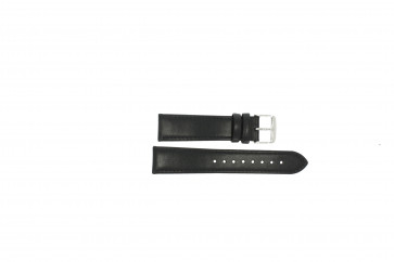 Horlogeband Universeel 283R.01 Leder Zwart 18mm