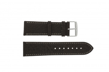 Horlogeband Universeel 307L.02 XL Leder Bruin 18mm