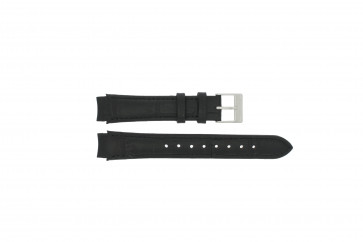 Prisma horlogeband 33 832 117 Leder Zwart 14mm + zwart stiksel