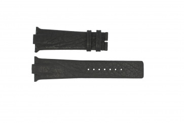 Horlogeband Boccia 3519-02 / 3519-03 Leder Zwart 28mm
