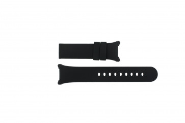 Boccia horlogeband 3782-01 / 3521-01 / 3528-01 / 3783-03 Silicoon Zwart 27mm