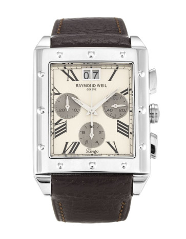 Horlogeband Raymond Weil 4881-STC-00809 / SV2302-TANGO-R9 Leder Bruin 23mm