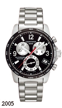 Horlogeband Certina 536.7129.42.65 / C605007673 / C53671294266 Staal 20mm