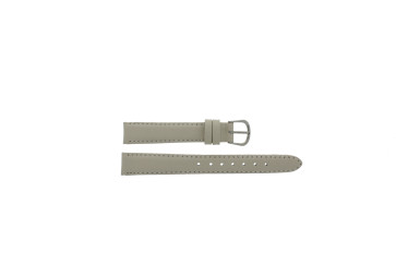 Horlogeband Universeel D452 Leder Beige 14mm