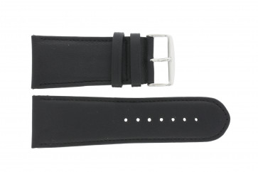 Horlogeband Universeel 61215B.10.28 Leder Zwart 28mm