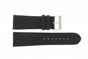 Horlogeband Universeel 61215B.10.22 Leder Zwart 22mm