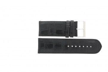 Horlogeband Universeel 61248B.10.28 Leder Zwart 28mm