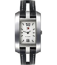Horlogeband Tommy Hilfiger 679300398 0398 / F80164 Leder Zwart