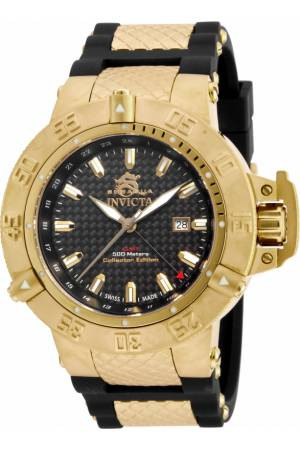 Horlogeband Invicta 80423 (80423.01) Rubber Zwart