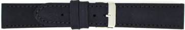 Horlogeband Universeel 825R.01.18 Leder Zwart 18mm