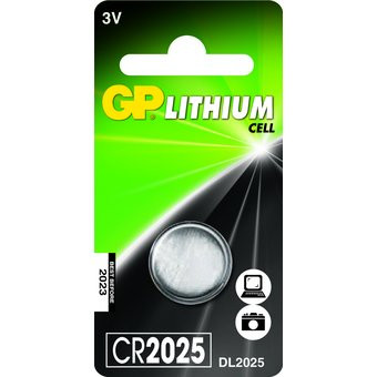 GP Knoopcel Batterij CR2025 - 3v