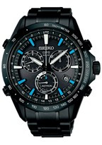 Horlogeband Seiko 8X82-0AC0-SBXB013 (M0VS111M0) Staal Zwart