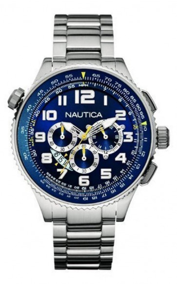 Horlogeband Nautica A29524G Roestvrij staal (RVS) Staal