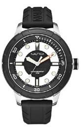 Horlogeband Nautica A29552G Rubber Zwart