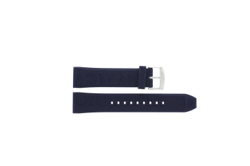 Horlogeband Armani AR1061 Silicoon Blauw 20mm