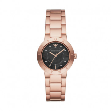 Horlogeband Armani AR11251 Staal Rosé 16mm