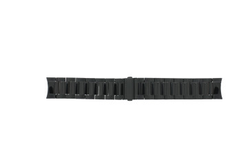 Horlogeband Armani Exchange AX2164 Staal Zwart 22mm