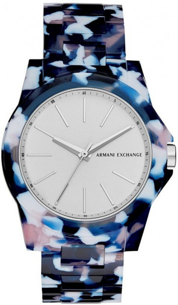 Horlogeband Armani Exchange AX4335 Kunststof/Plastic Multicolor 18mm