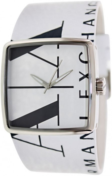 Horlogeband AX6000 Leder Wit 36mm