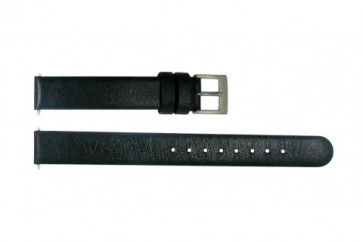 Mondaine horlogeband BM20022 / FE3112.20Q.1 Leder Zwart 12mm