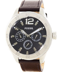 Horlogeband Fossil BQ1161 Leder Bruin 22mm